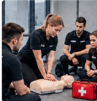 Security Guard First Aid training
