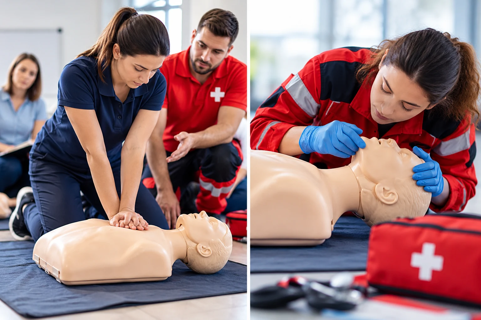 First aid CPR training course