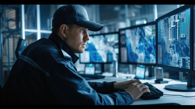 CCTV monitoring workstation